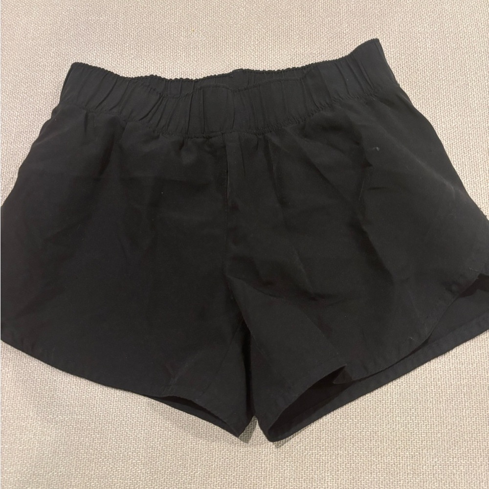 Black girls running short shorts